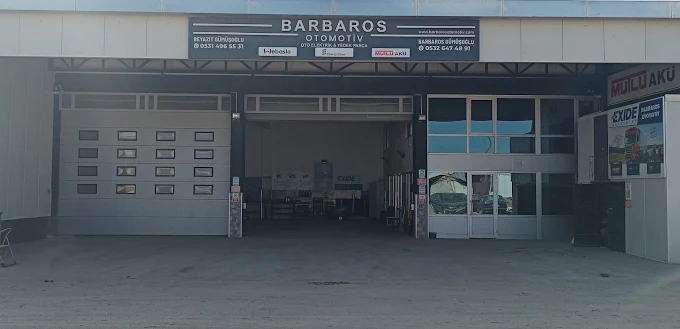 Barbaros Otomotiv atölye girişi